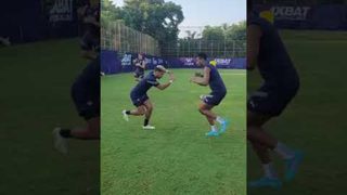 Getting match ready! 💪💙