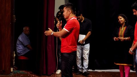 Mumbai City FC Players at KC College