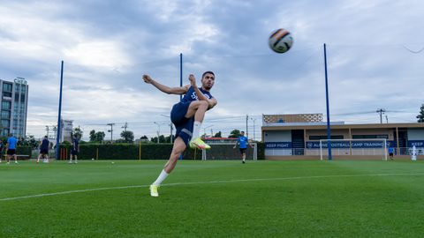 Clicks from the Islanders' pre-season training camp at Bangkok, Thailand