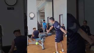 Fun Gym Session At #TheIslanders Camp