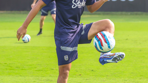 Training session ahead of the match against Jamshedpur FC