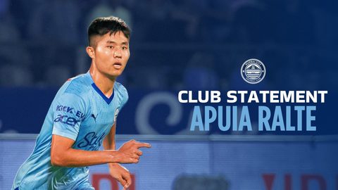 Club Statement: Apuia Ralte