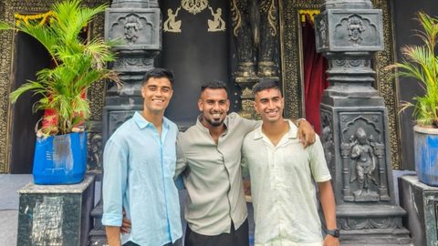 Bappa, Mumbai & #TheIslanders - what a vibe🙏🩵