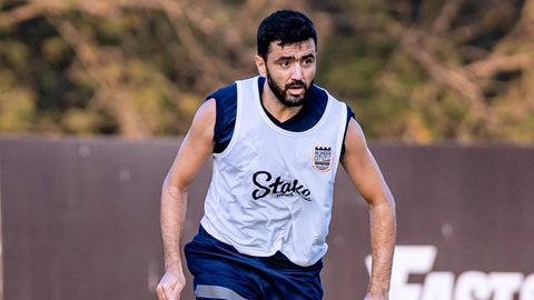 Training Session ahead of the match against East Bengal