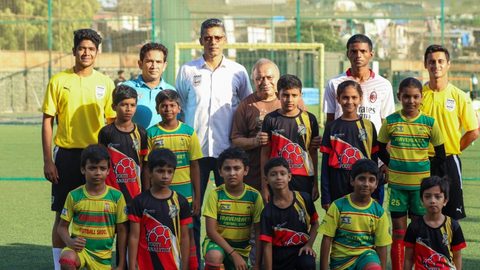 Snaps from Day 1 of the Mumbai City FC Golden Baby League