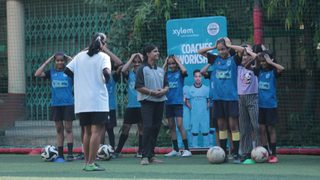 Xylem-Mumbai City Football and WASH Workshop - Dreaming in Slums, Santacruz