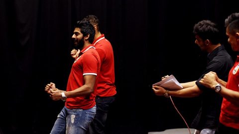 Mumbai City FC Players at KC College