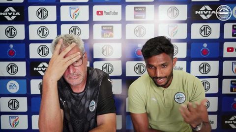 #KBFCMCFC Pre Match Press Conference | Manolo Márquez and Farukh Choudhary