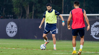 Training Session ahead of the match against Chennaiyin FC