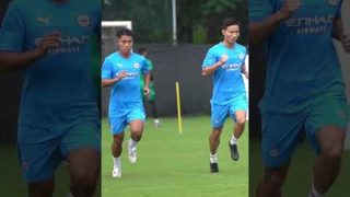 All prepped ✅#RUFCMCFC #AIFFSuperCup #AamchiCity 🔵
