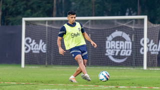 Training Session ahead of the match against Chennaiyin FC