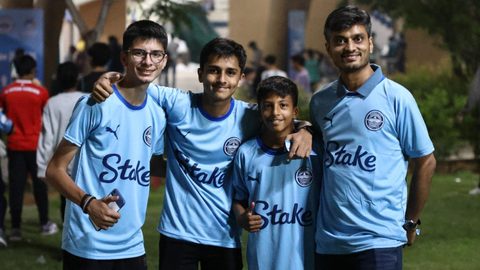 Snaps of our fans at the DY Patil Stadium in the Islanders' ACL clash against Al Hilal SFC