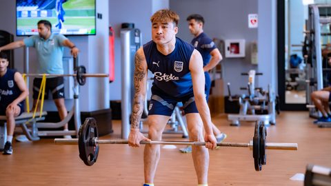 The Islanders fueled by FastandUp during their workout session