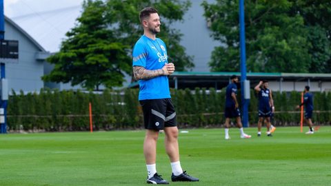 Clicks from the Islanders' pre-season training camp at Bangkok, Thailand
