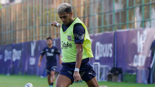 Training session ahead of the match against Kerala Blasters FC
