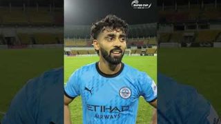 The feeling of being back in Akash Mishra's words 🩵#AIFFSuperCup #SCDMCFC #AamchiCity 🔵
