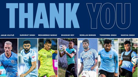Mumbai City FC Confirms Departure of Seven Players