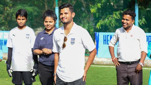 Snaps from the launch of the Healthy Goals Program in partnership with OSCAR Foundation