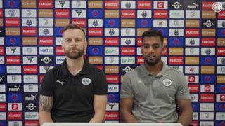 #KBFCMCFC Pre-Match Press Conference | Petr Kratky and T. P. Rehenesh