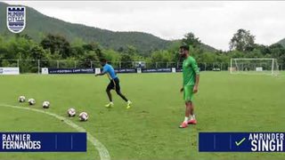 Crossbar Challenge | Amrinder Singh vs Raynier Fernandes