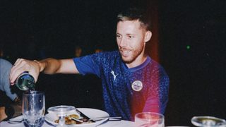 Barbeque Night at the Team Hotel
