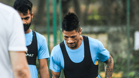 Training ahead of #MCFCBFC