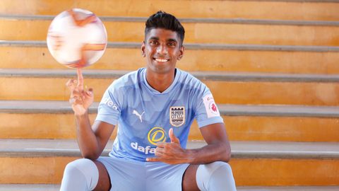 Mumbai City FC Kit Photoshoot