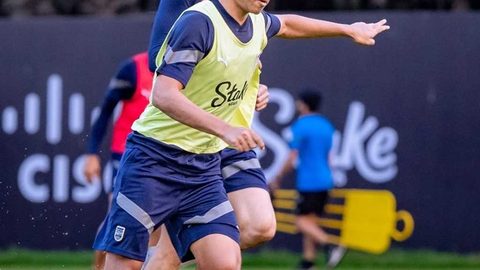 Training session before taking on Bengaluru FC for the Semifinal 2nd Leg at the Kanteerava