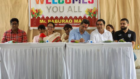 Mumbai City FC and Xylem Install Hand Washing Station in Dharavi in collaboration with Americares India