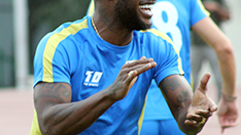 The Islanders train at Guwahati