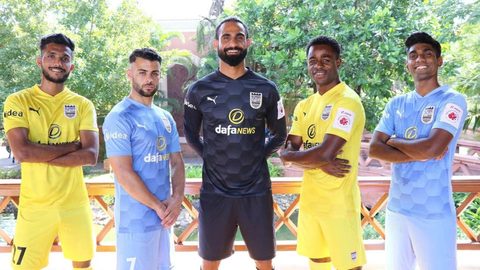 Mumbai City FC Kit Photoshoot