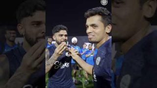 Snippets from Rahul bhau’s birthday bash 🩵 | Mumbai City FC