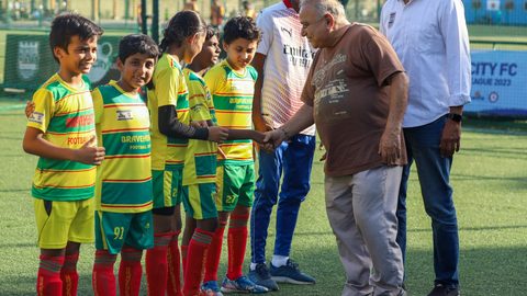 Snaps from Day 1 of the Mumbai City FC Golden Baby League