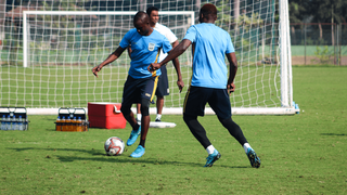 Training ahead of first game in 2020