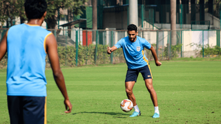 Training ahead of first game in 2020