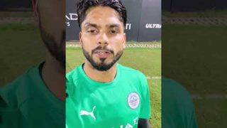 First words as an Islander 🩵 #WelcomeVishal #MumbaiCity #AamchiCity🔵