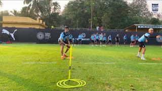 Training Drill before #OFCMCFC | Mumbai City FC