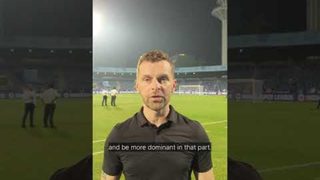 Coach Petr wants to keep on delivering for you मंडळी 🩵#MCFCKBFC #ISL #AamchiCity 🔵