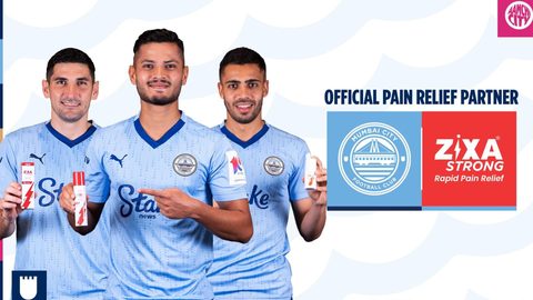 Mumbai City FC extends association with Zixa Strong as Club’s Official Pain Relief Partner