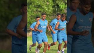 Building momentun for tomorrow's encounter ⚽ #KBFCMCFC #AIFFSuperCup #AamchiCity 🔵