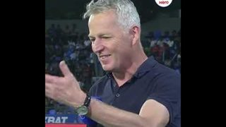 🎙️CFG’s Group COO, Roel De Vries witnesses his first #HeroISL game at the Mumbai Football Arena ...