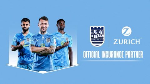 Mumbai City announce sponsorship with Zurich International Life