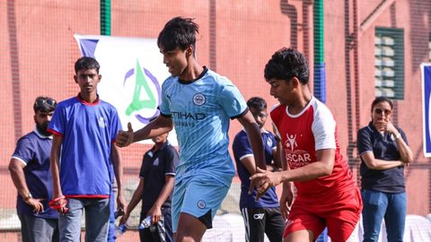 Inaugaration of Community Football Pitch in Madanpura