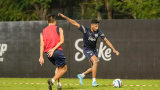 Training Session ahead of the match against Chennaiyin FC