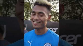 ''Thoda sa pharak hai'' 🤏😂 #MumbaiCity #AamchiCity 🔵 | MCFC