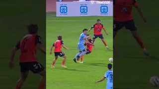 Sweet double nutmeg 🥵Presenting the @easportsfc MCFC Skill of the Match from #KSHIMCFC 🤌