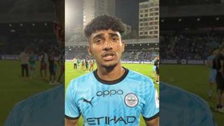 Nathan opens up after scoring a crucial equalizer against the Mariners 🗣️#MCFCMBSG #ISL #AamchiCity