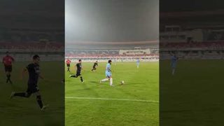 A towering Mehtab header hits the post! | MCFC v OFC | Kalinga Super Cup