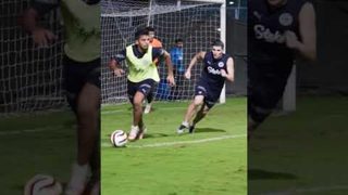 Rahul Bheke's smooth skill move in training | Mumbai City FC