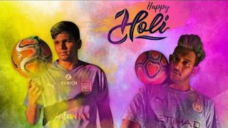Happy #Holi from the #MumbaiCityFC Family